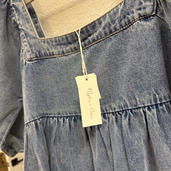 Rylee + Cru Women’s Denim Dress - Picture 2 of 5